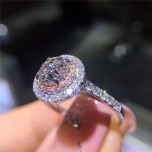Load image into Gallery viewer, CC S925 Silver Ring Wedding Ring - sparkle-resell