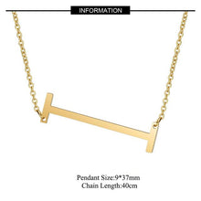 Load image into Gallery viewer, A-Z Gold Necklace Monogram Necklace - sparkle-resell