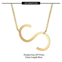 Load image into Gallery viewer, A-Z Gold Necklace Monogram Necklace - sparkle-resell
