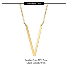 Load image into Gallery viewer, A-Z Gold Necklace Monogram Necklace - sparkle-resell