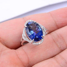 Load image into Gallery viewer, 925 Sterling Silver Ring - sparkle-resell