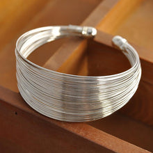 Load image into Gallery viewer, Multilayer Open Wide Style Cuff Bracelet - sparkle-resell
