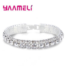 Load image into Gallery viewer, 925 Sterling Silver Austrian Bracelets - sparkle-resell
