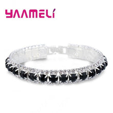 Load image into Gallery viewer, 925 Sterling Silver Austrian Bracelets - sparkle-resell
