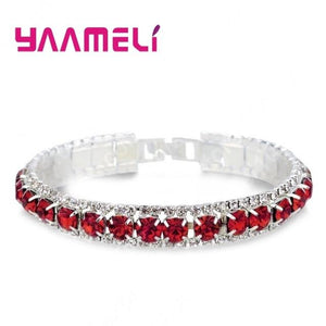 925 Sterling Silver Austrian Bracelets - sparkle-resell