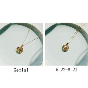 Constellation Coins Necklace - sparkle-resell
