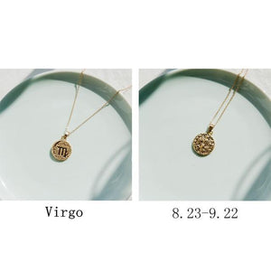Constellation Coins Necklace - sparkle-resell