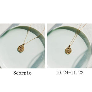 Constellation Coins Necklace - sparkle-resell