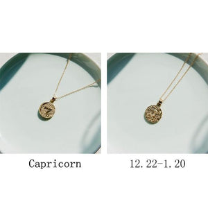 Constellation Coins Necklace - sparkle-resell