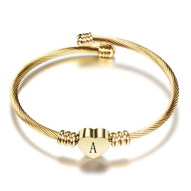Stainless Steel Heart Bracelet - sparkle-resell