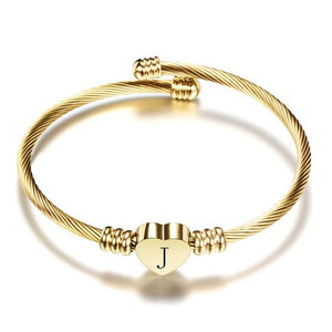 Stainless Steel Heart Bracelet - sparkle-resell