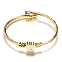Load image into Gallery viewer, Stainless Steel Heart Bracelet - sparkle-resell
