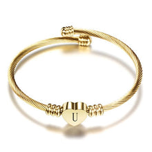 Load image into Gallery viewer, Stainless Steel Heart Bracelet - sparkle-resell
