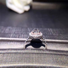 Load image into Gallery viewer, CC S925 Silver Ring Wedding Ring - sparkle-resell
