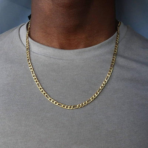 Classic Figaro Chain Necklace For Men - sparkle-resell