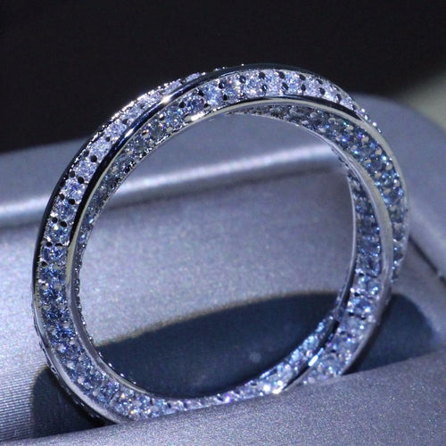 Luxury Jewelry 925 Sterling Silver Ring - sparkle-resell