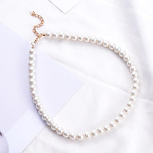 Load image into Gallery viewer, Clavicle Chain Choker Necklace - sparkle-resell
